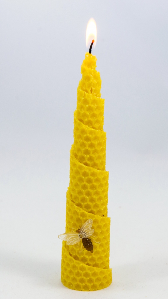Výroba sviečok zo včelieho vosku